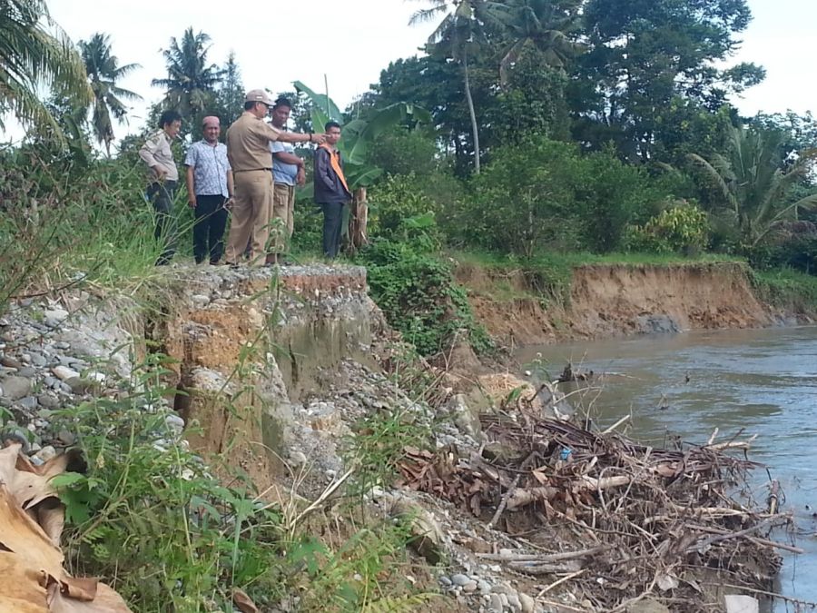 Erosi di Sungai Masamba Desa Pongo, BPBD Lutra Segera Lakukan Koordinasi dengan BBWSPJ